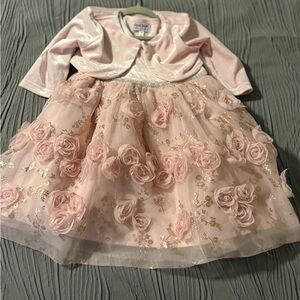 Blueberi Boulevard Soft Pink Dress